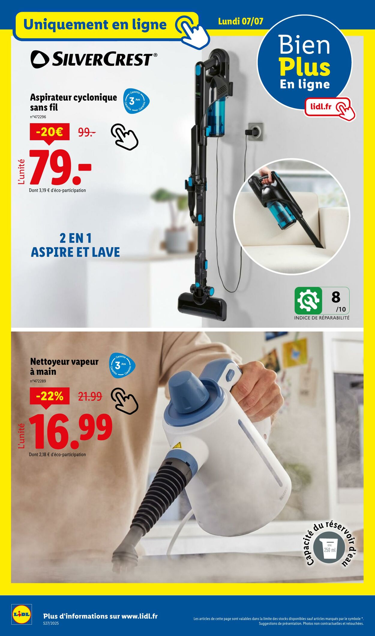 Catalogue Lidl 07.07.2025 - 10.07.2025