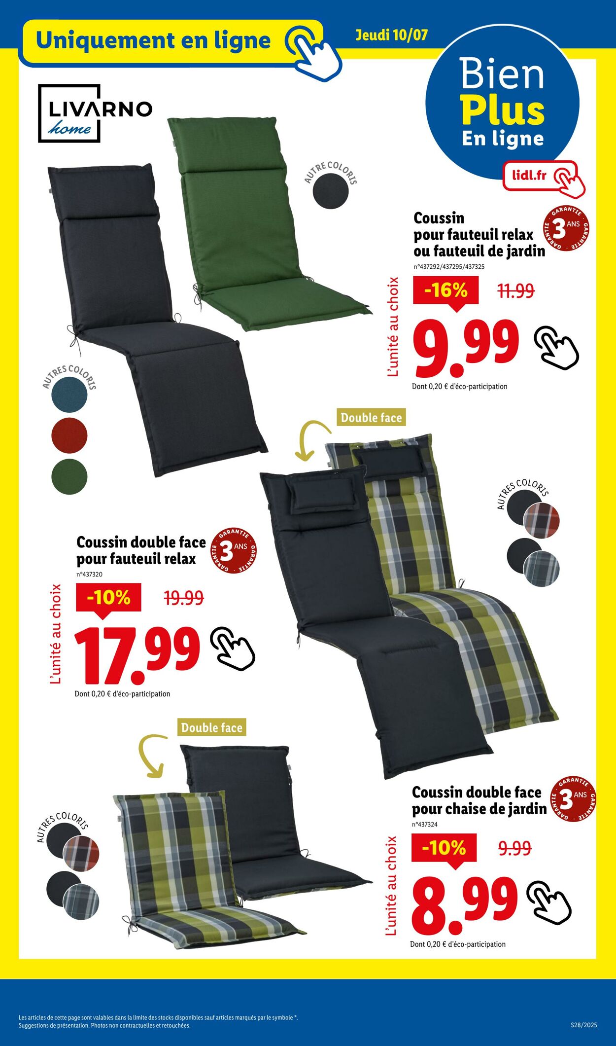 Catalogue Lidl 07.07.2025 - 10.07.2025