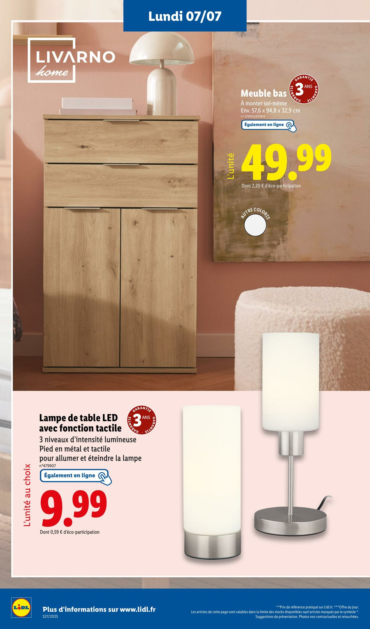 Catalogue Lidl 07.07.2025 - 10.07.2025