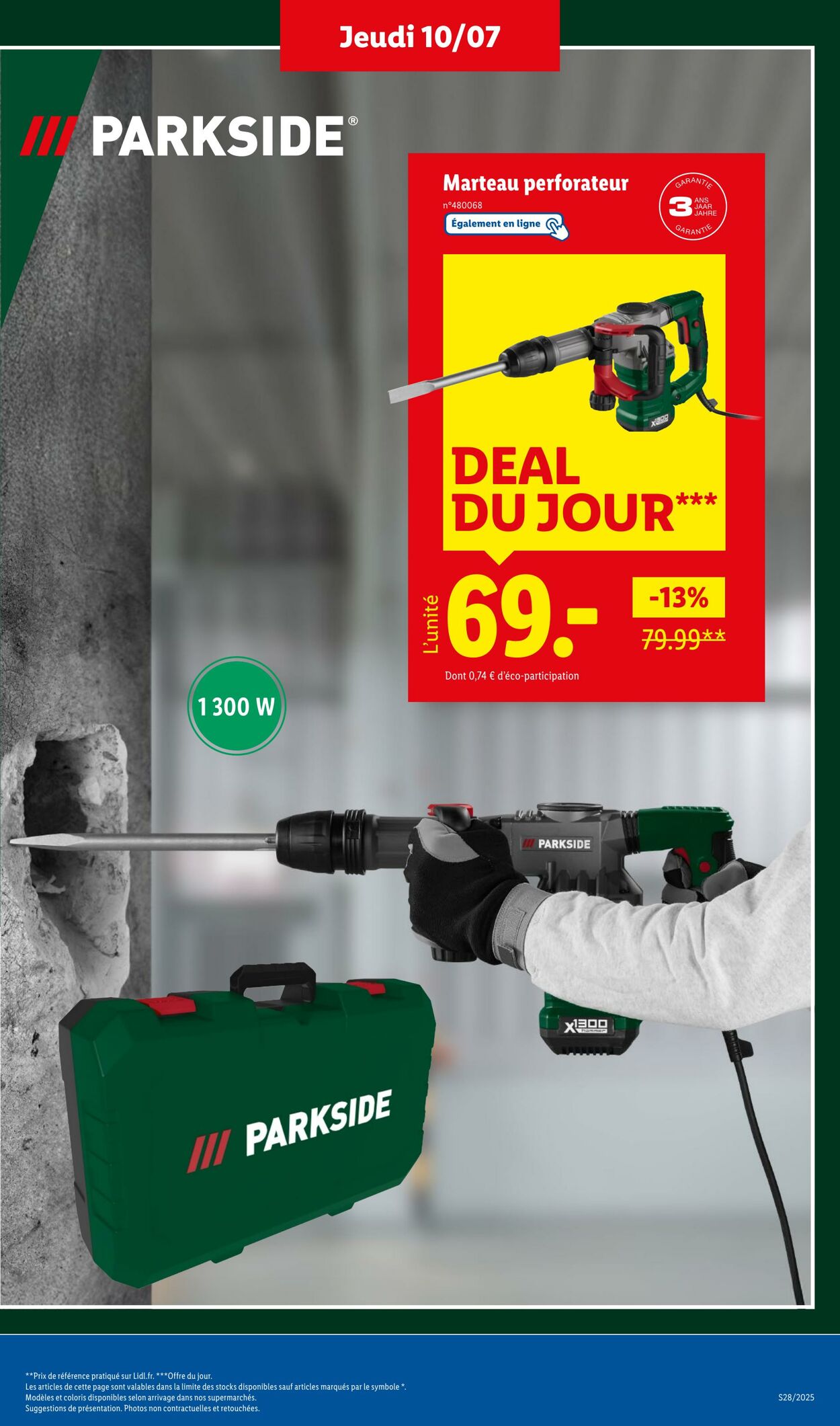 Catalogue Lidl 07.07.2025 - 10.07.2025