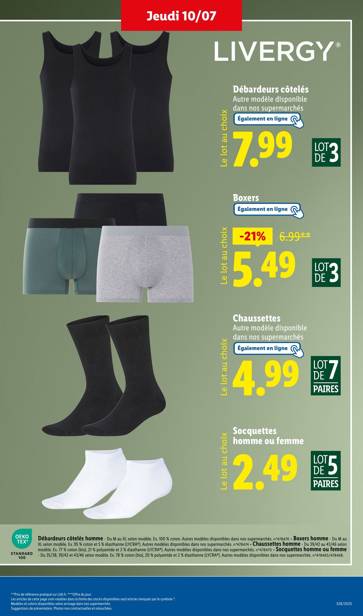 Catalogue Lidl 07.07.2025 - 10.07.2025