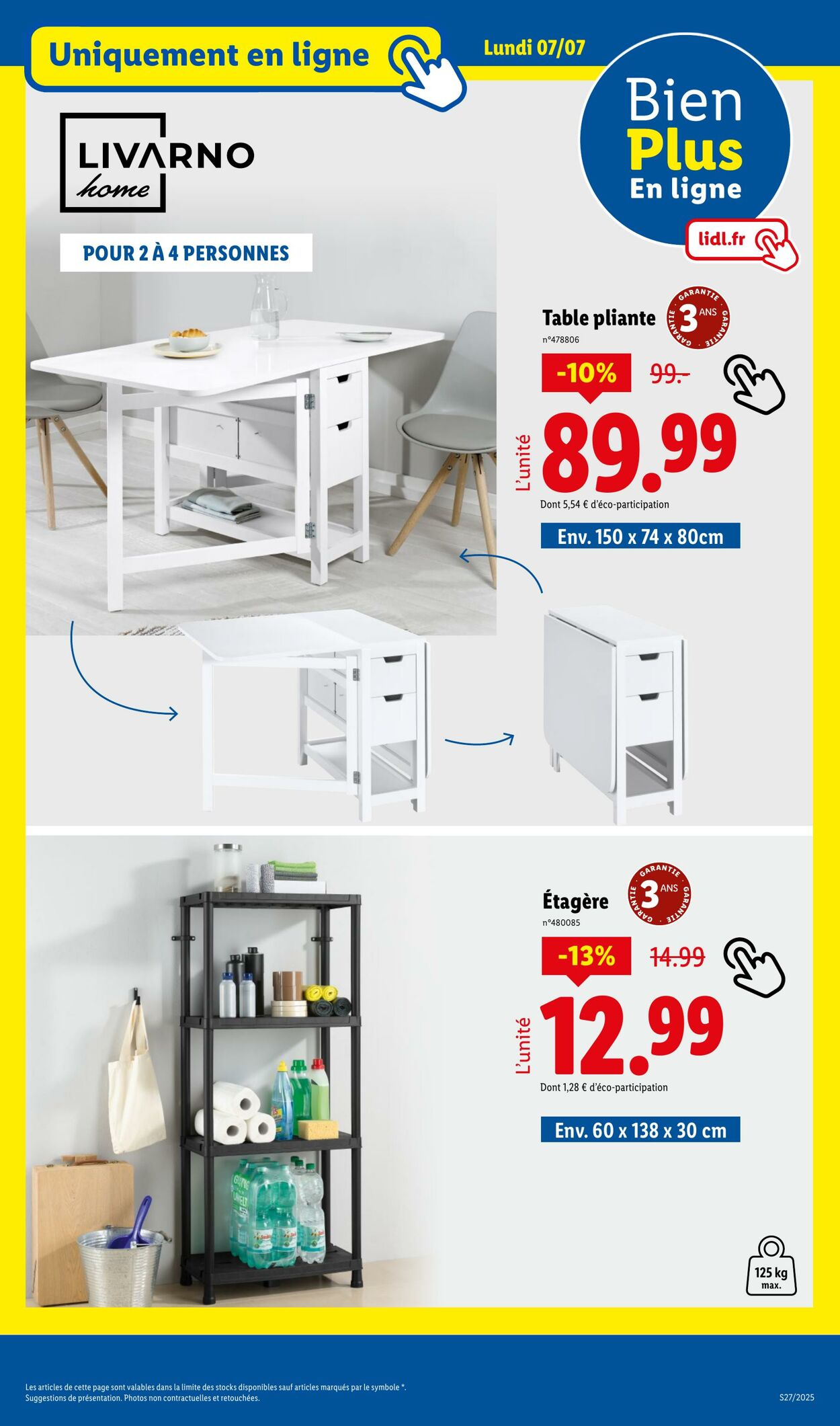 Catalogue Lidl 07.07.2025 - 10.07.2025