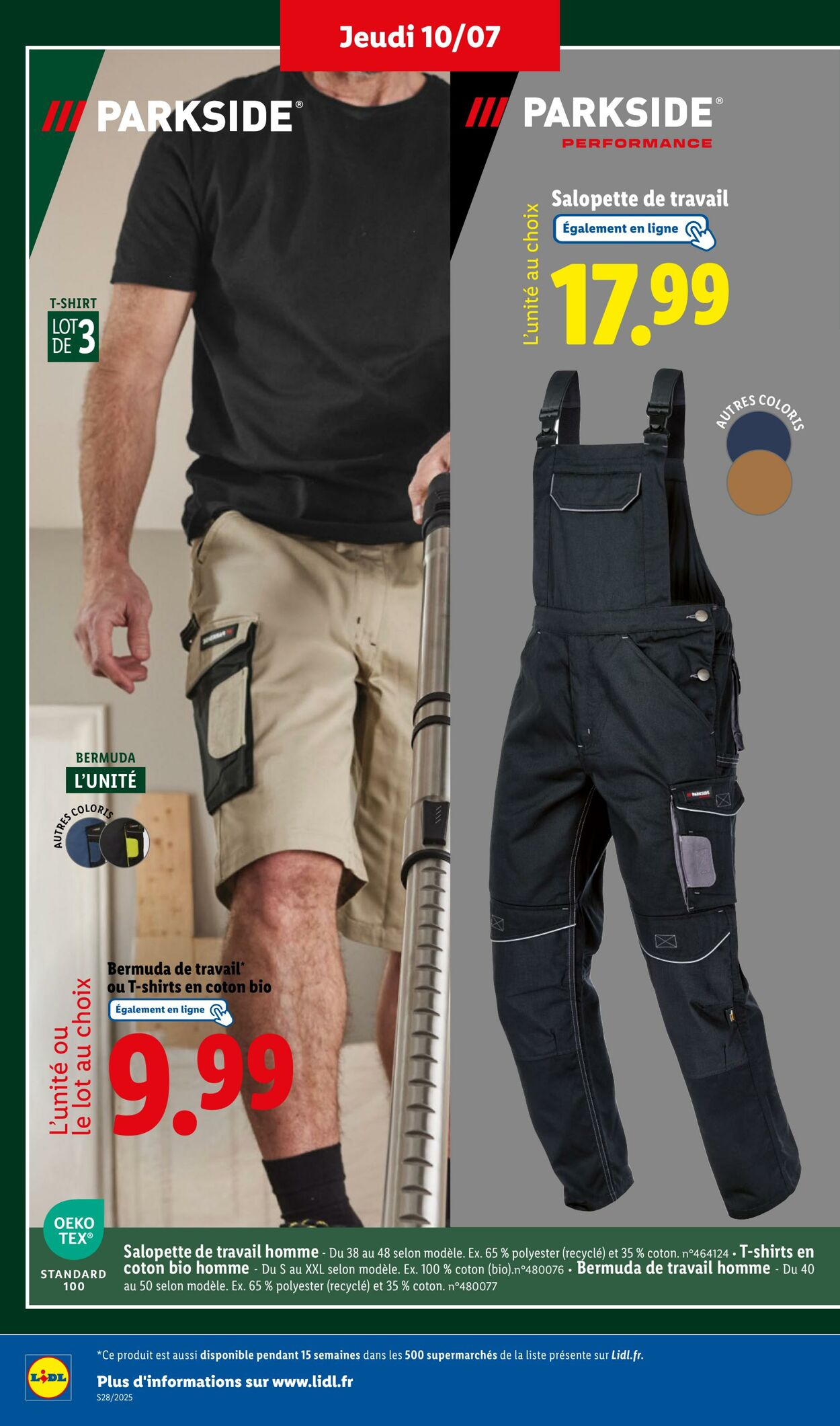 Catalogue Lidl 07.07.2025 - 10.07.2025
