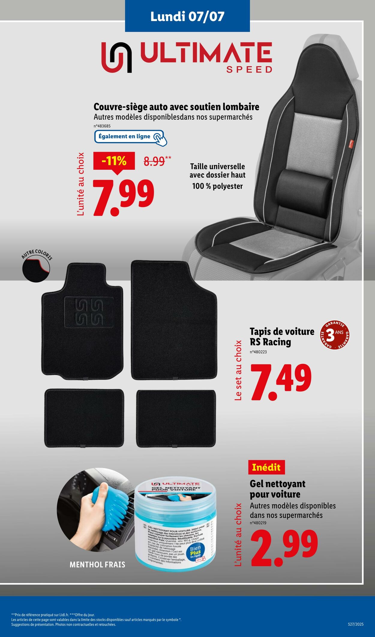 Catalogue Lidl 07.07.2025 - 10.07.2025