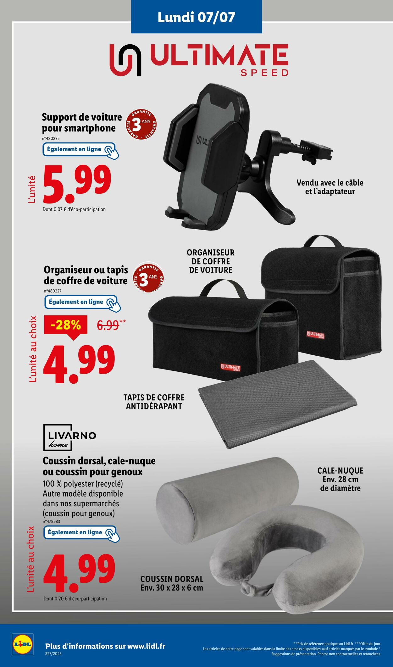 Catalogue Lidl 07.07.2025 - 10.07.2025