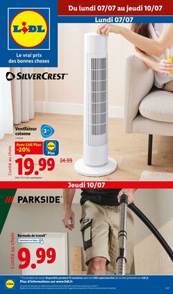 Catalogue Lidl 07.07.2025 - 10.07.2025