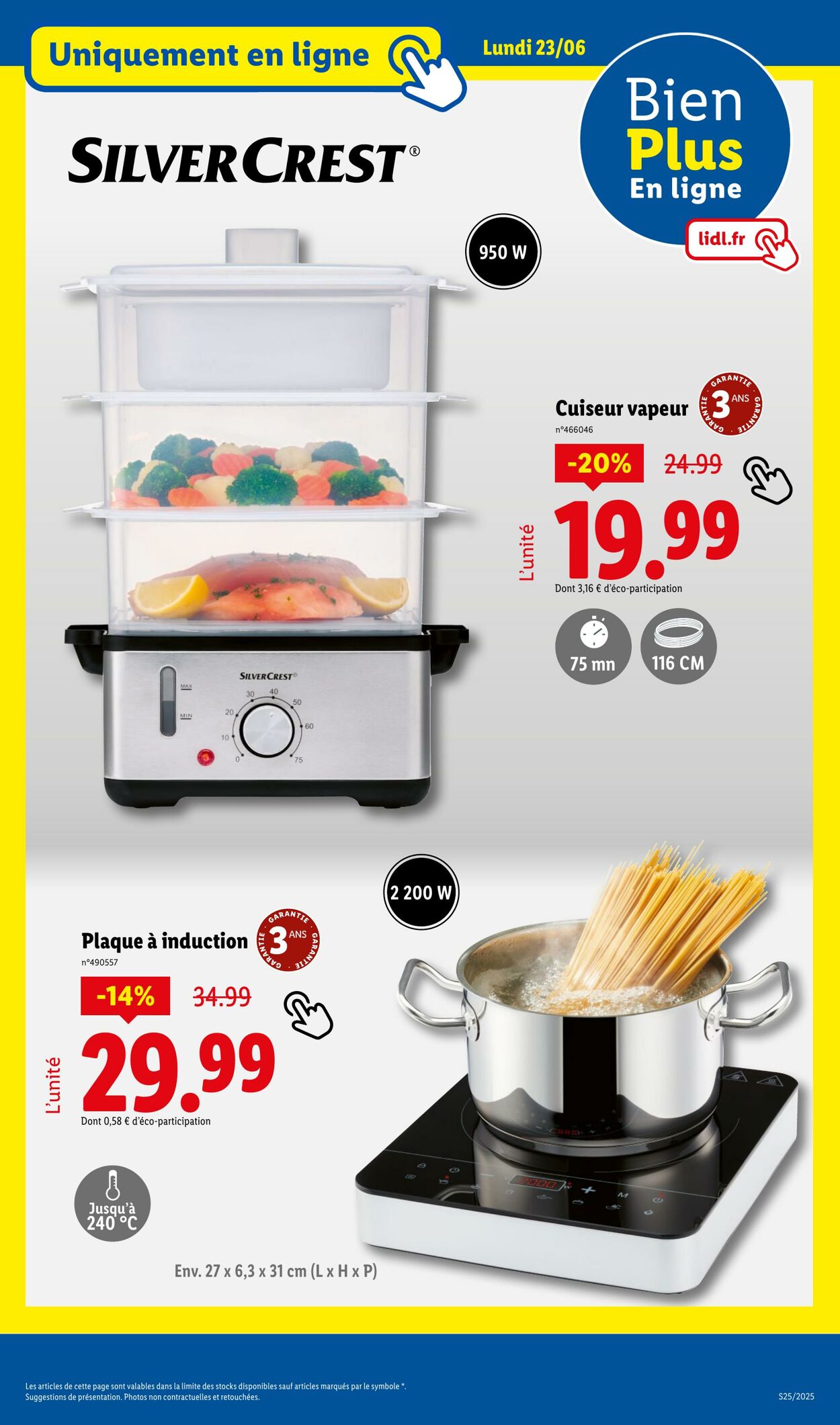 Catalogue Lidl 19.06.2025 - 23.06.2025