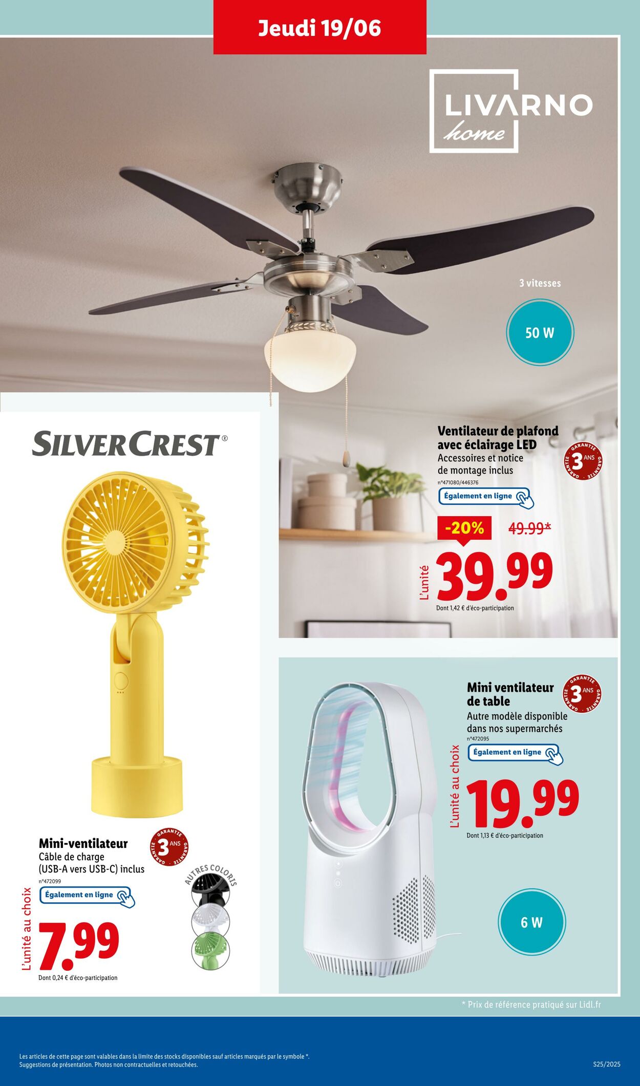 Catalogue Lidl 19.06.2025 - 23.06.2025
