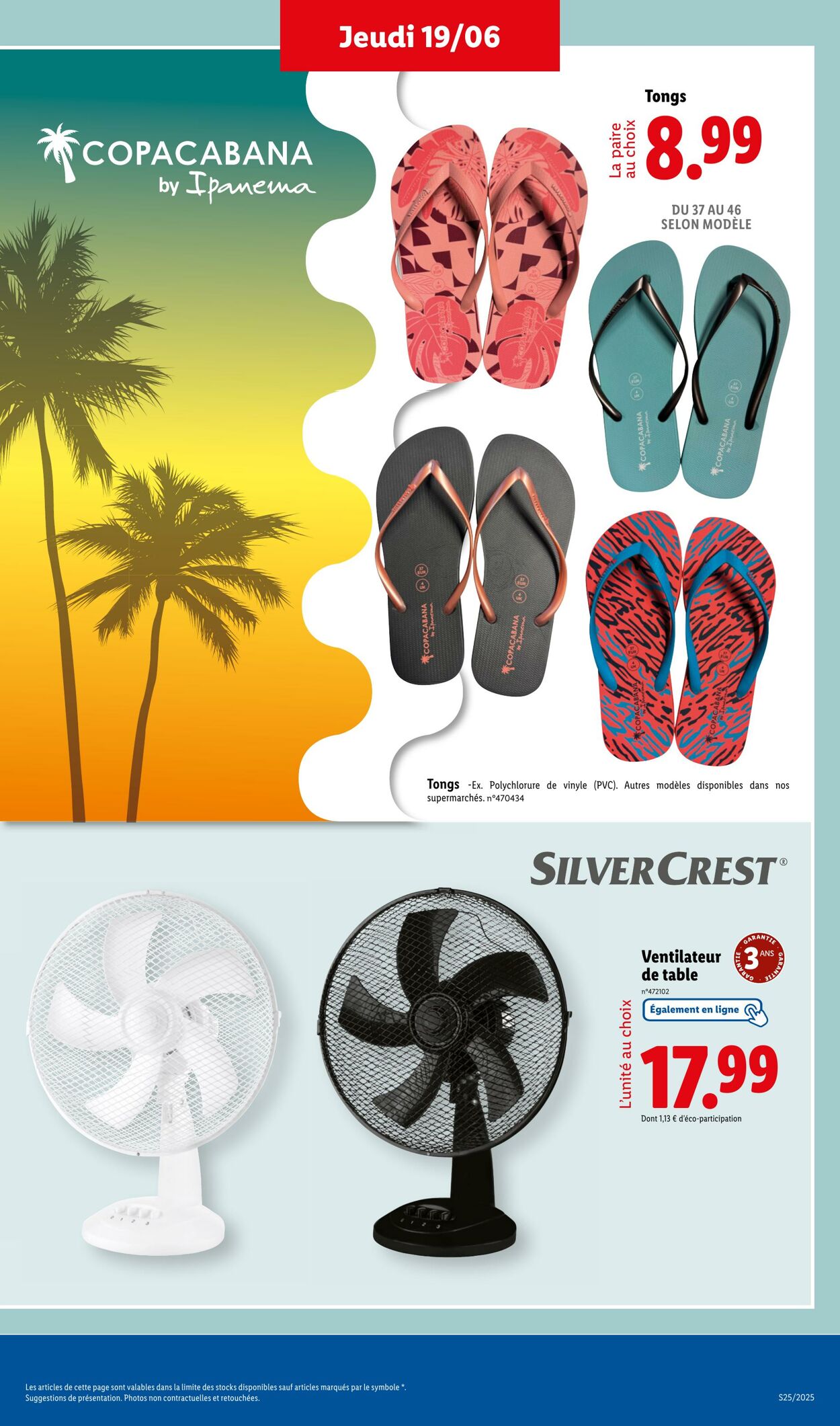 Catalogue Lidl 19.06.2025 - 23.06.2025