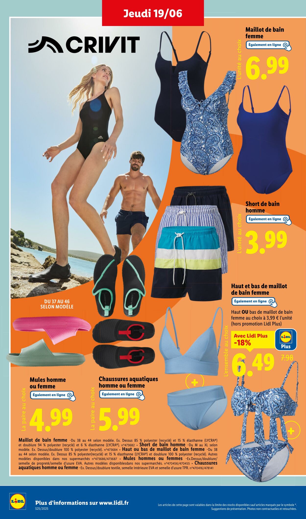 Catalogue Lidl 19.06.2025 - 23.06.2025