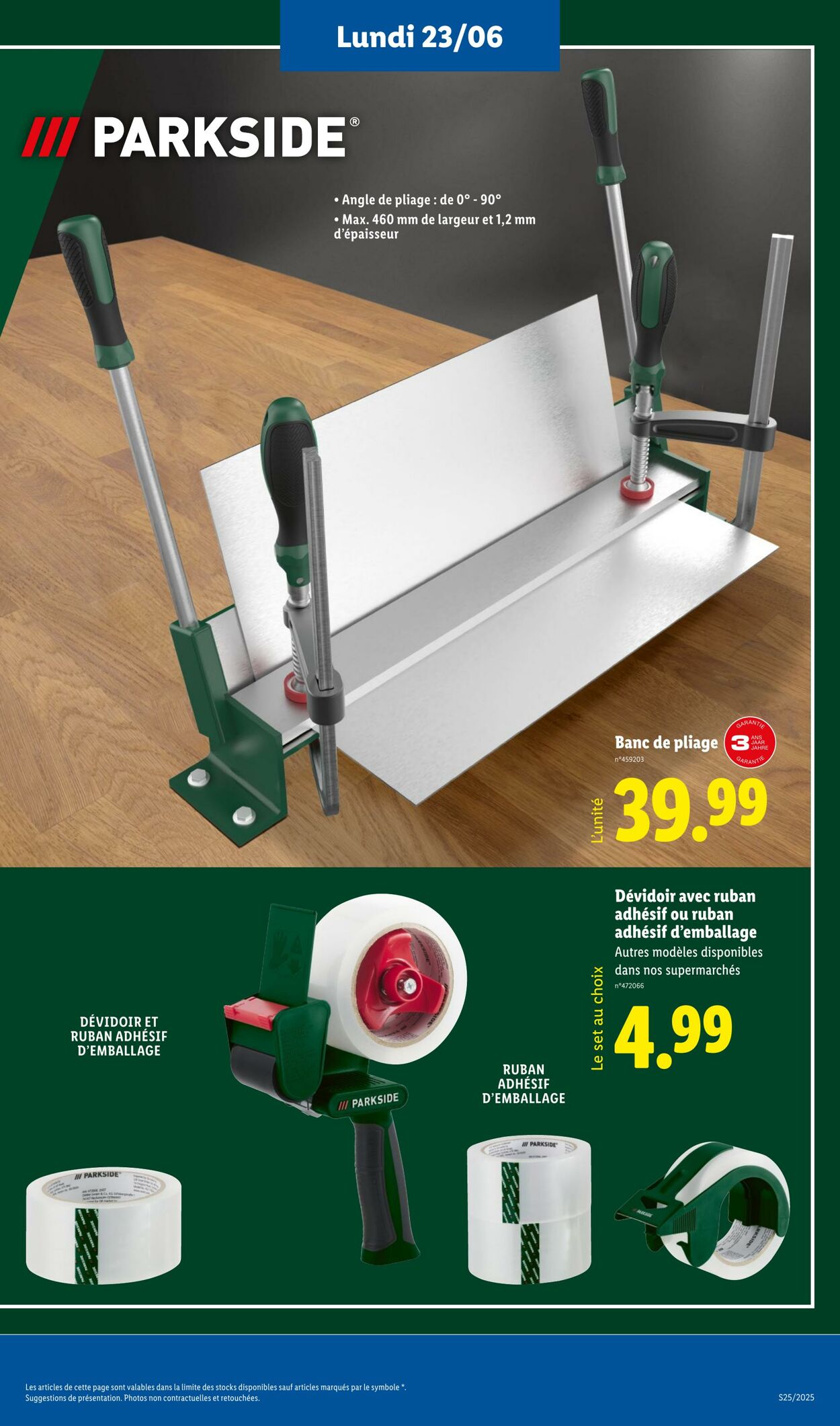 Catalogue Lidl 19.06.2025 - 23.06.2025