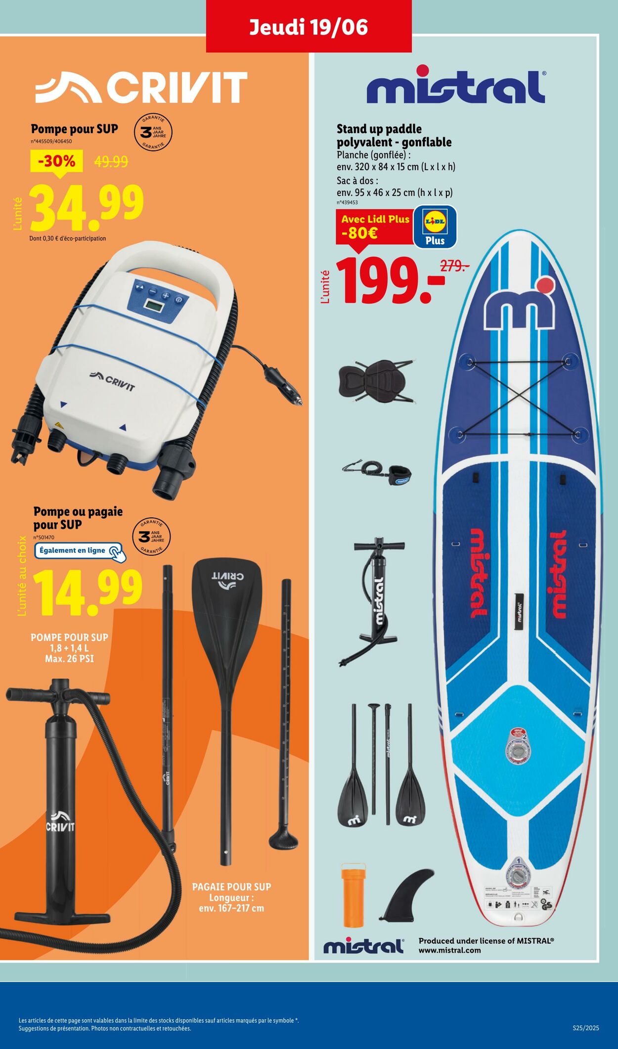 Catalogue Lidl 19.06.2025 - 23.06.2025