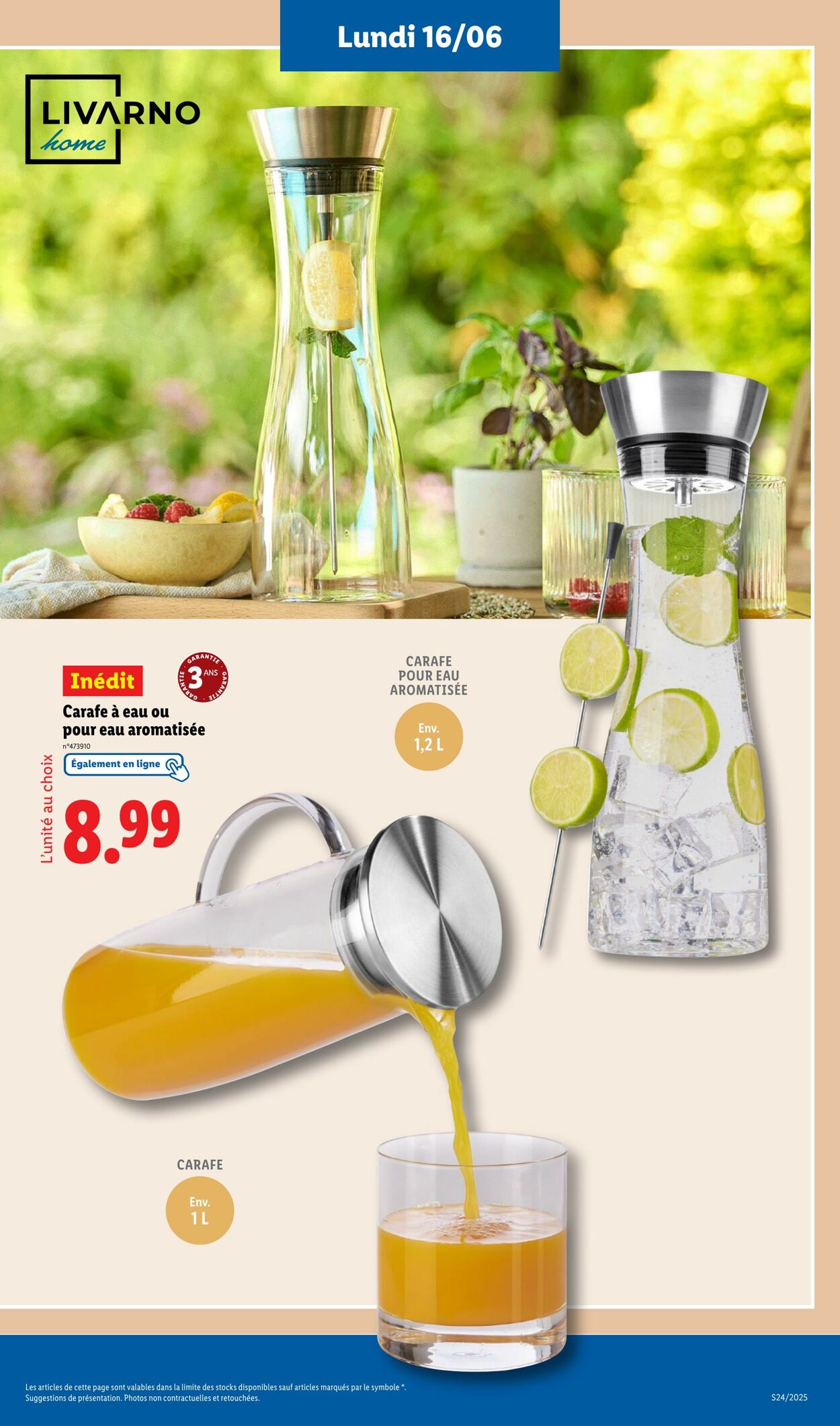 Catalogue Lidl 16.06.2025 - 19.06.2025