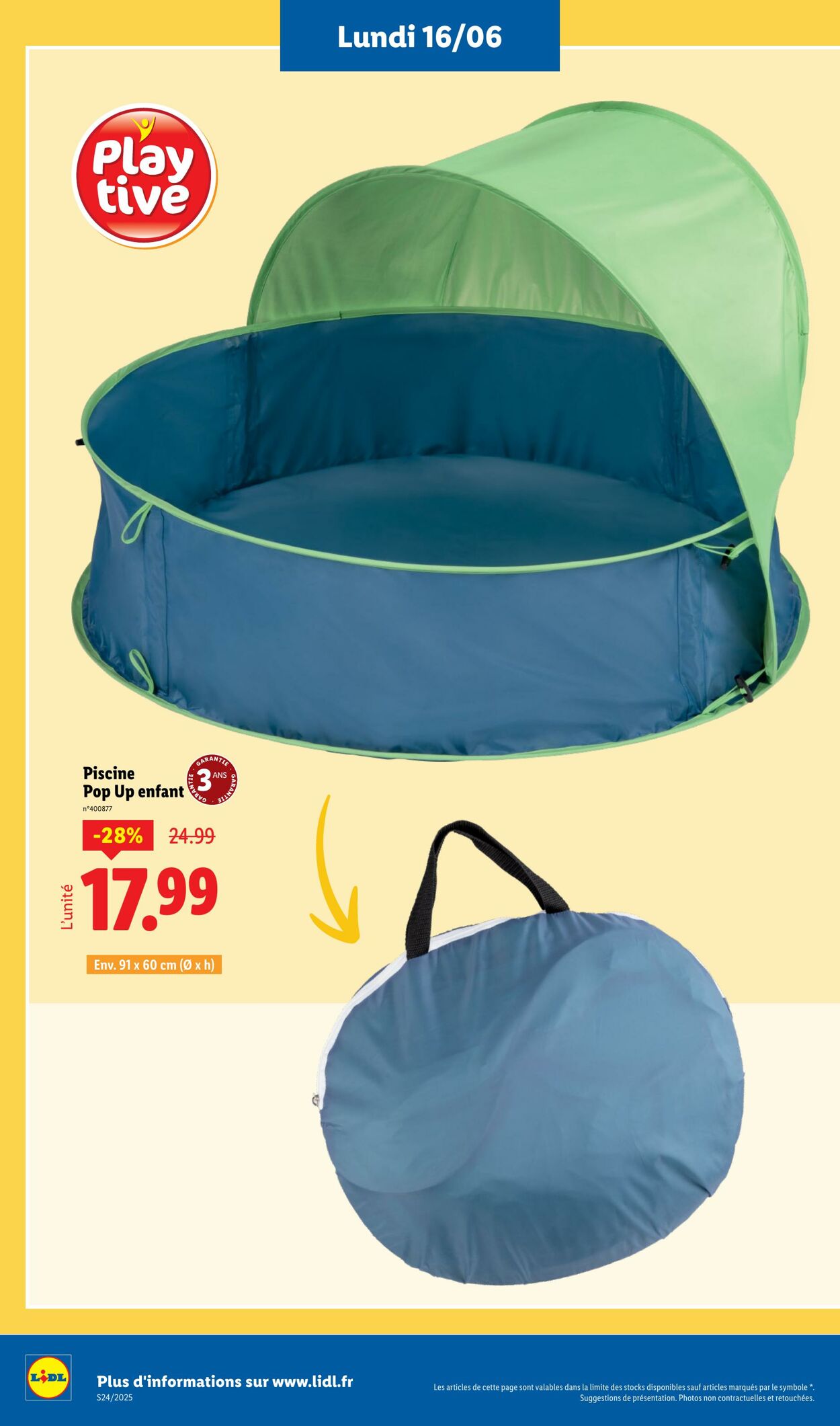 Catalogue Lidl 16.06.2025 - 19.06.2025
