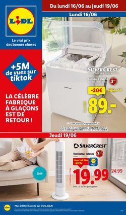 Catalogue Lidl 16.06.2025 - 19.06.2025
