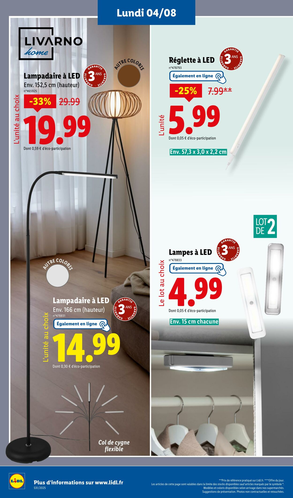 Catalogue Lidl 04.08.2025 - 07.08.2025