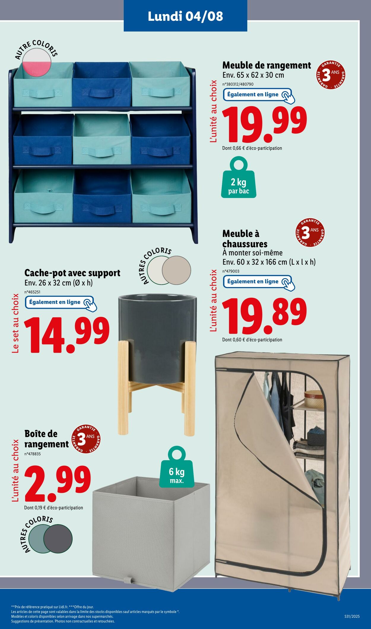 Catalogue Lidl 04.08.2025 - 07.08.2025