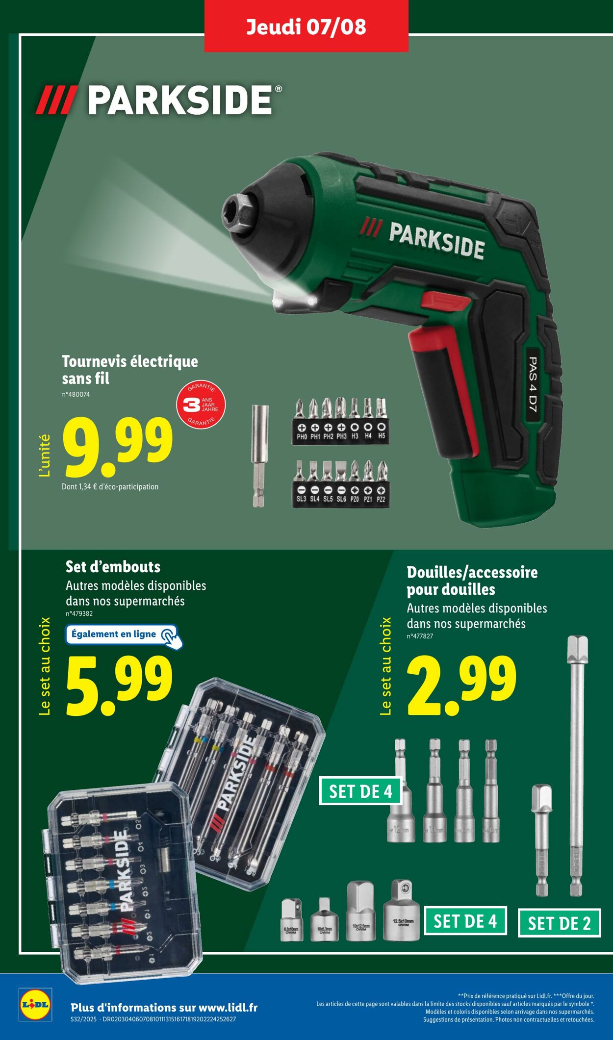 Catalogue Lidl 04.08.2025 - 07.08.2025