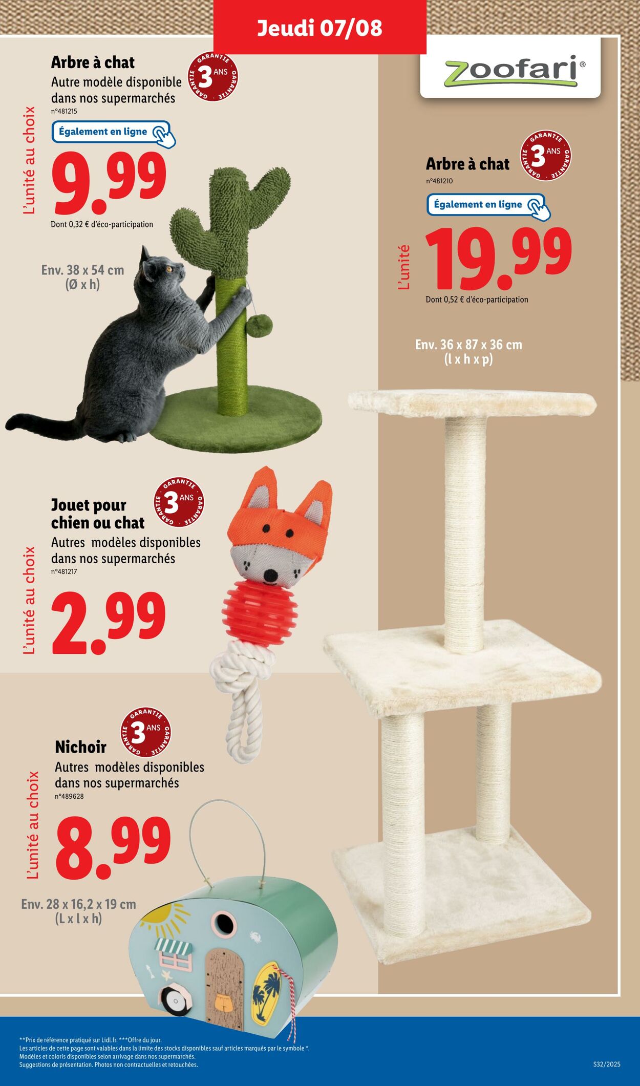 Catalogue Lidl 04.08.2025 - 07.08.2025