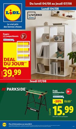 Catalogue Lidl 04.08.2025 - 07.08.2025