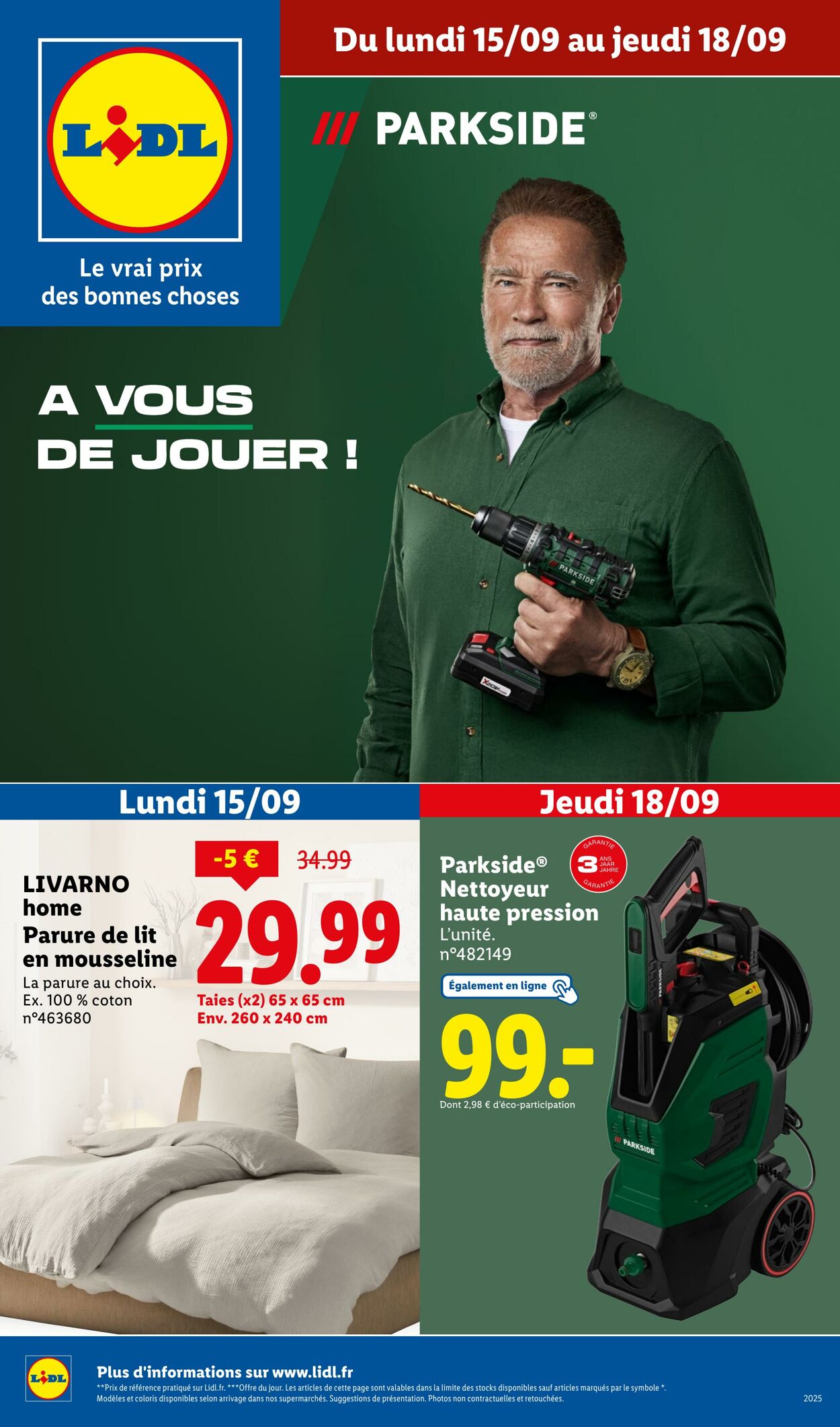 Catalogue Lidl 15.09.2025 - 18.09.2025