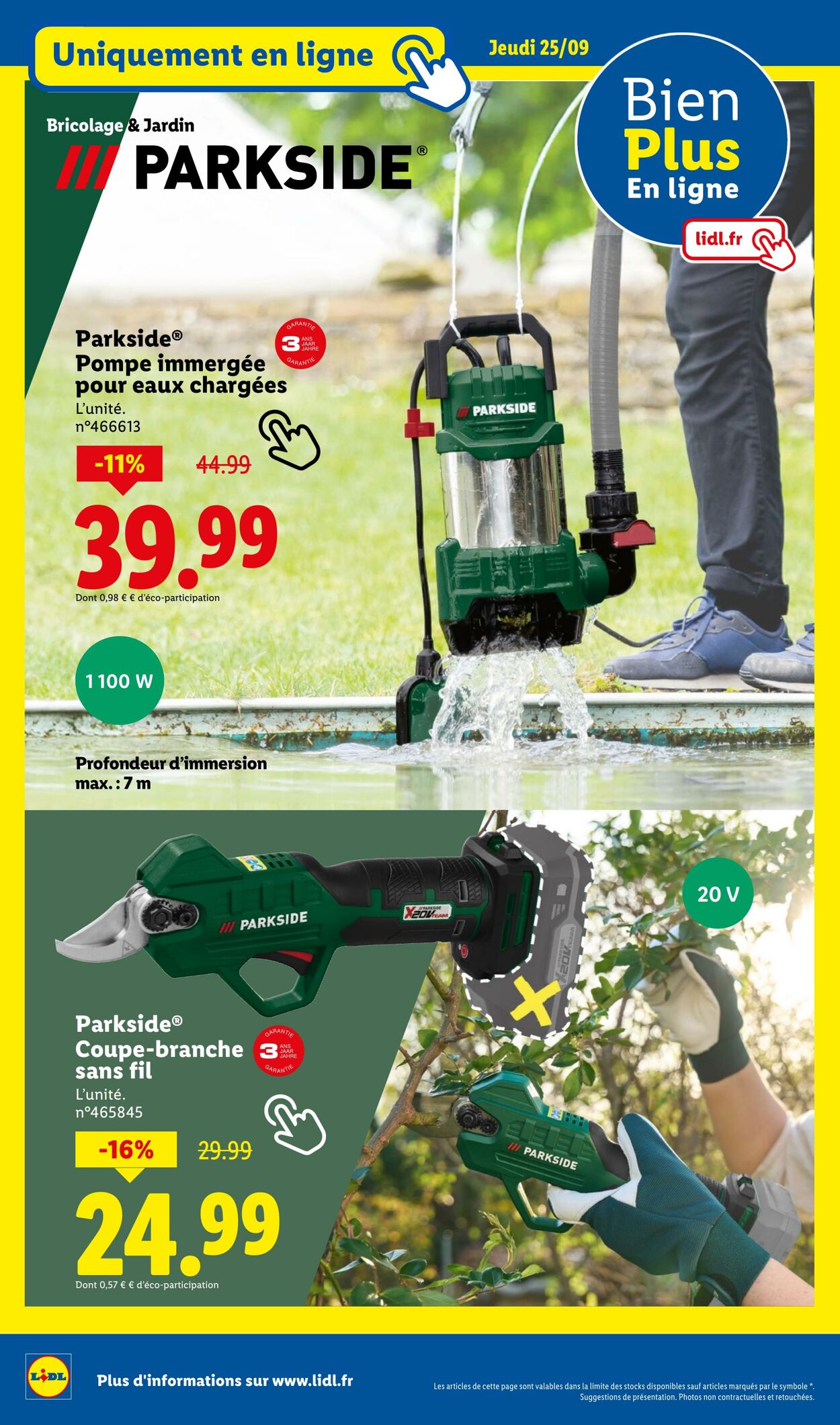 Catalogue Lidl 22.09.2025 - 25.09.2025