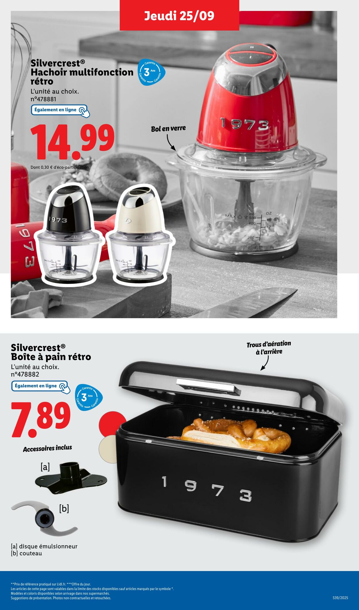 Catalogue Lidl 22.09.2025 - 25.09.2025