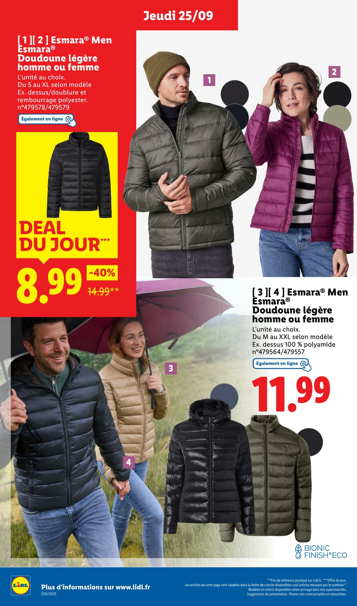 Catalogue Lidl 22.09.2025 - 25.09.2025