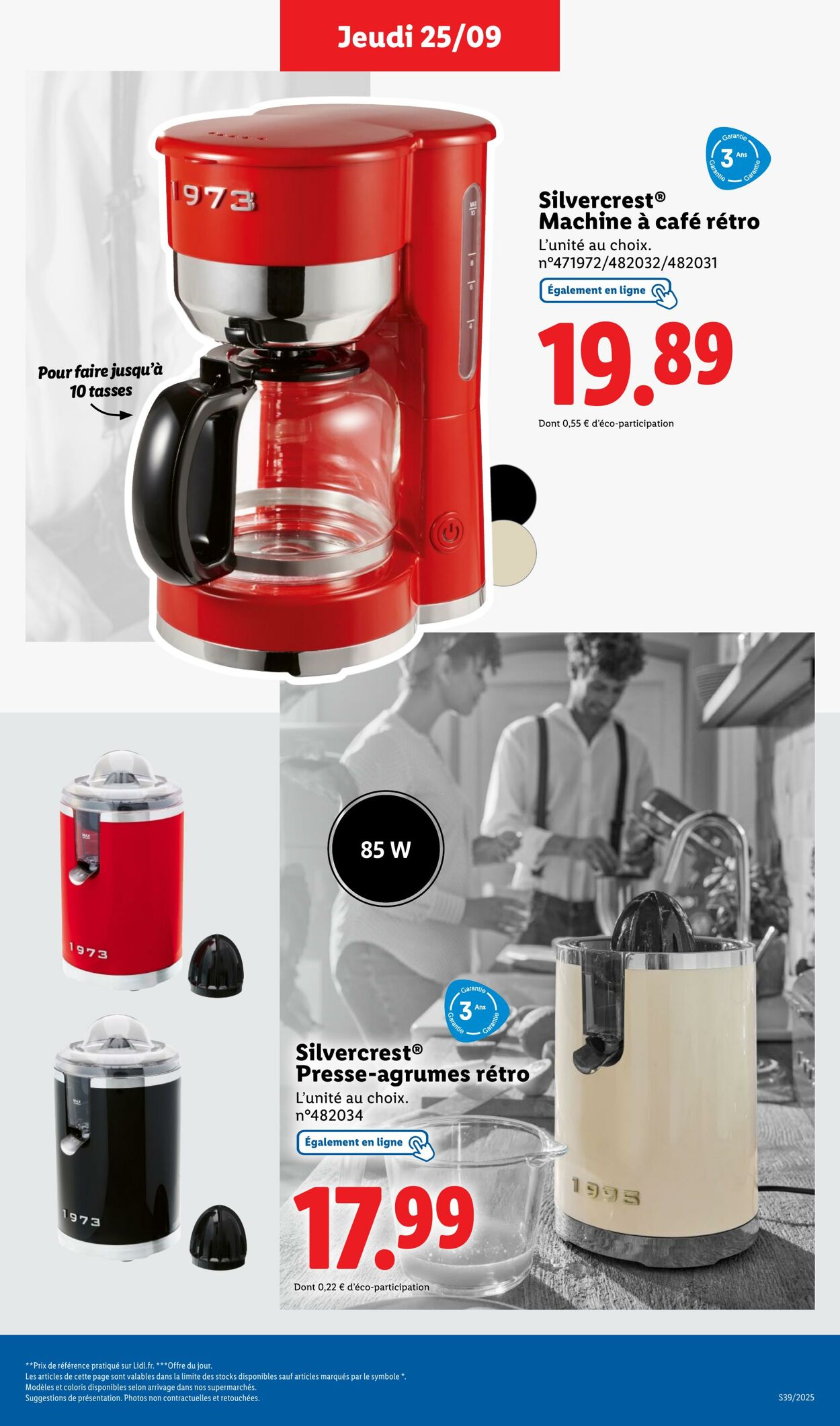 Catalogue Lidl 22.09.2025 - 25.09.2025