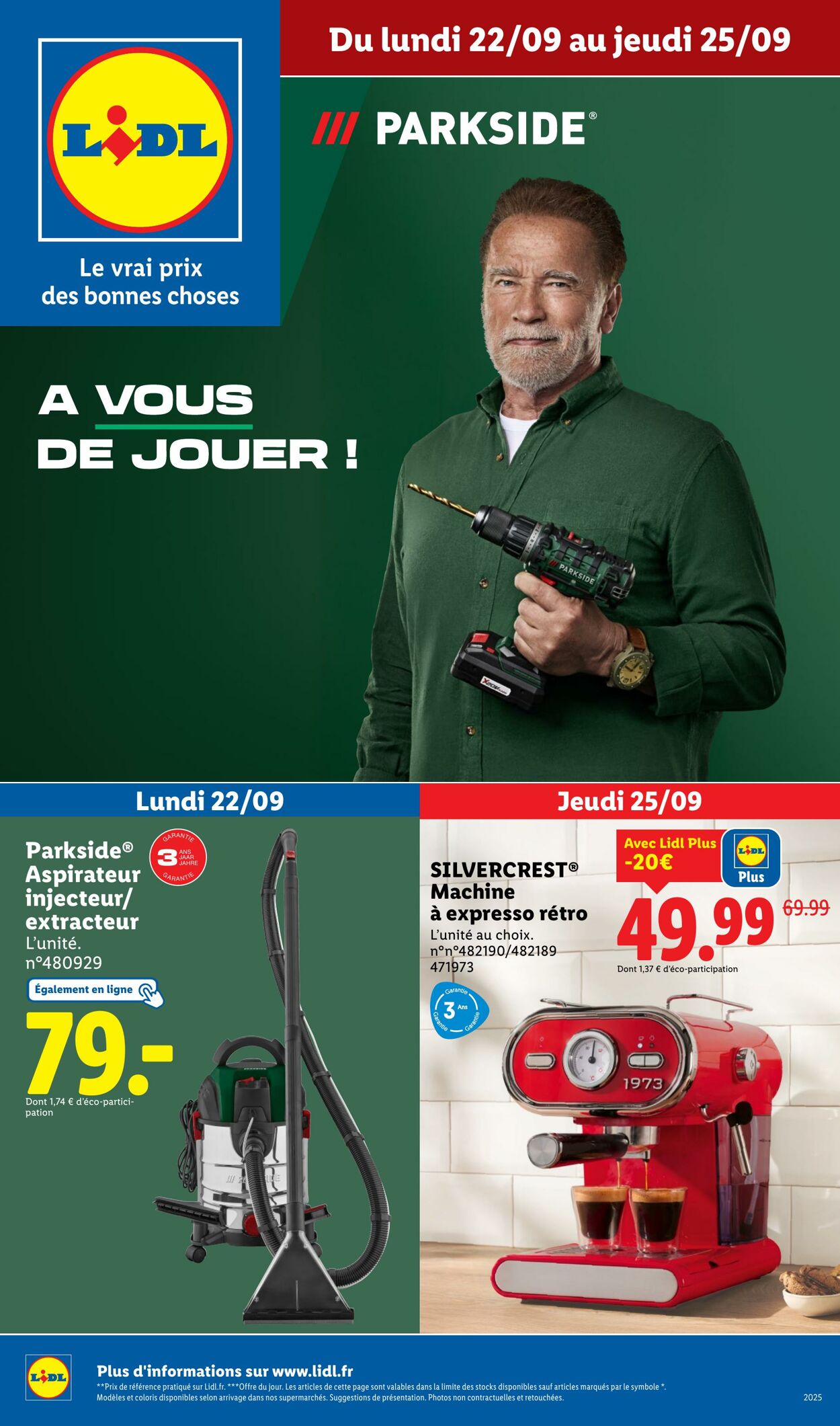 Catalogue Lidl 22.09.2025 - 25.09.2025