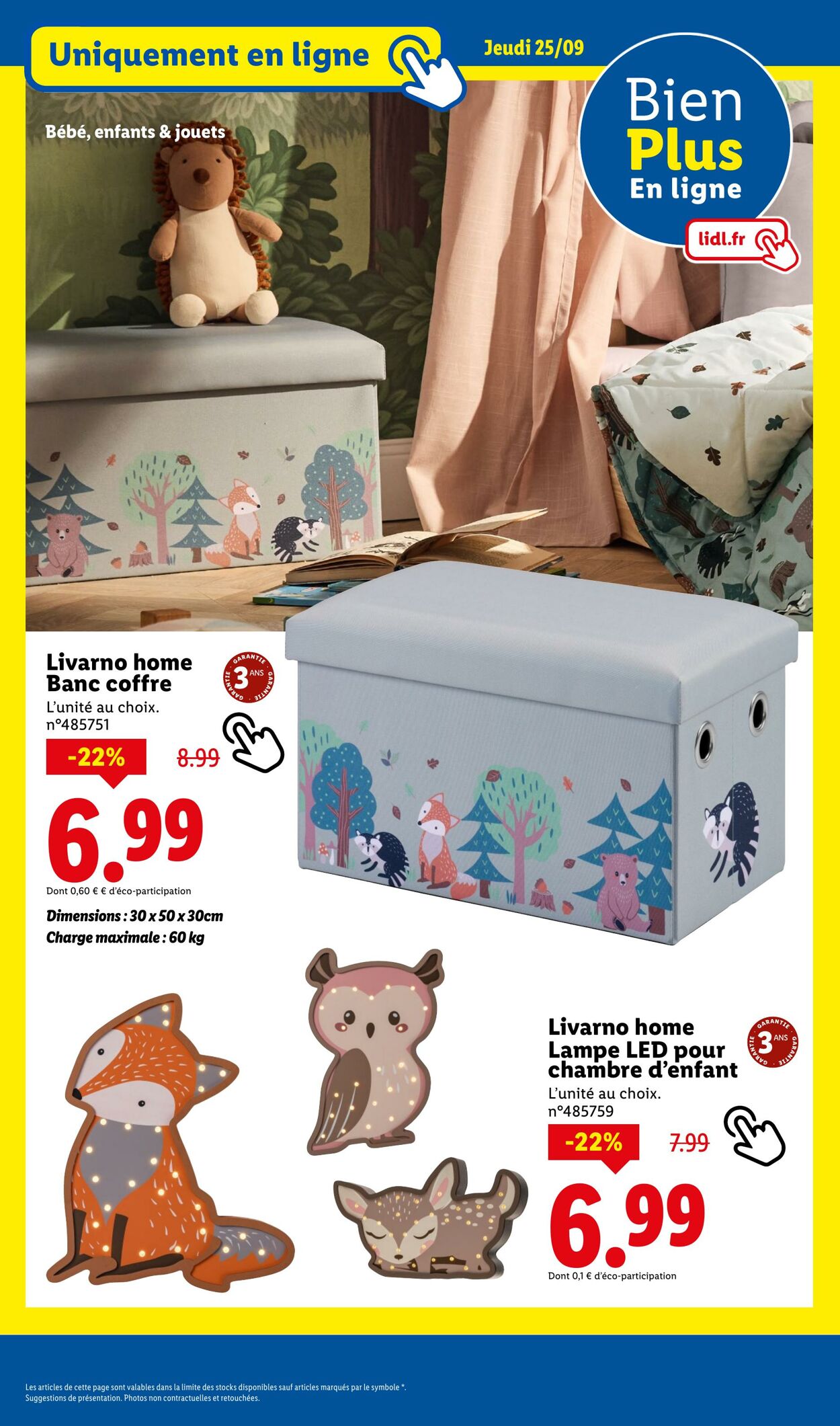 Catalogue Lidl 22.09.2025 - 25.09.2025