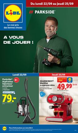 Catalogue Lidl 22.09.2025 - 25.09.2025