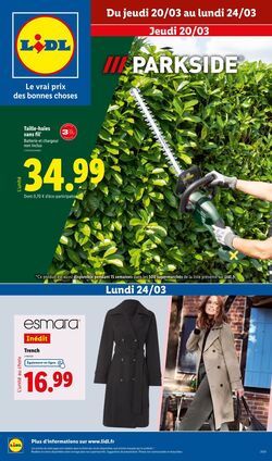 Catalogue Lidl 20.03.2025 - 24.03.2025