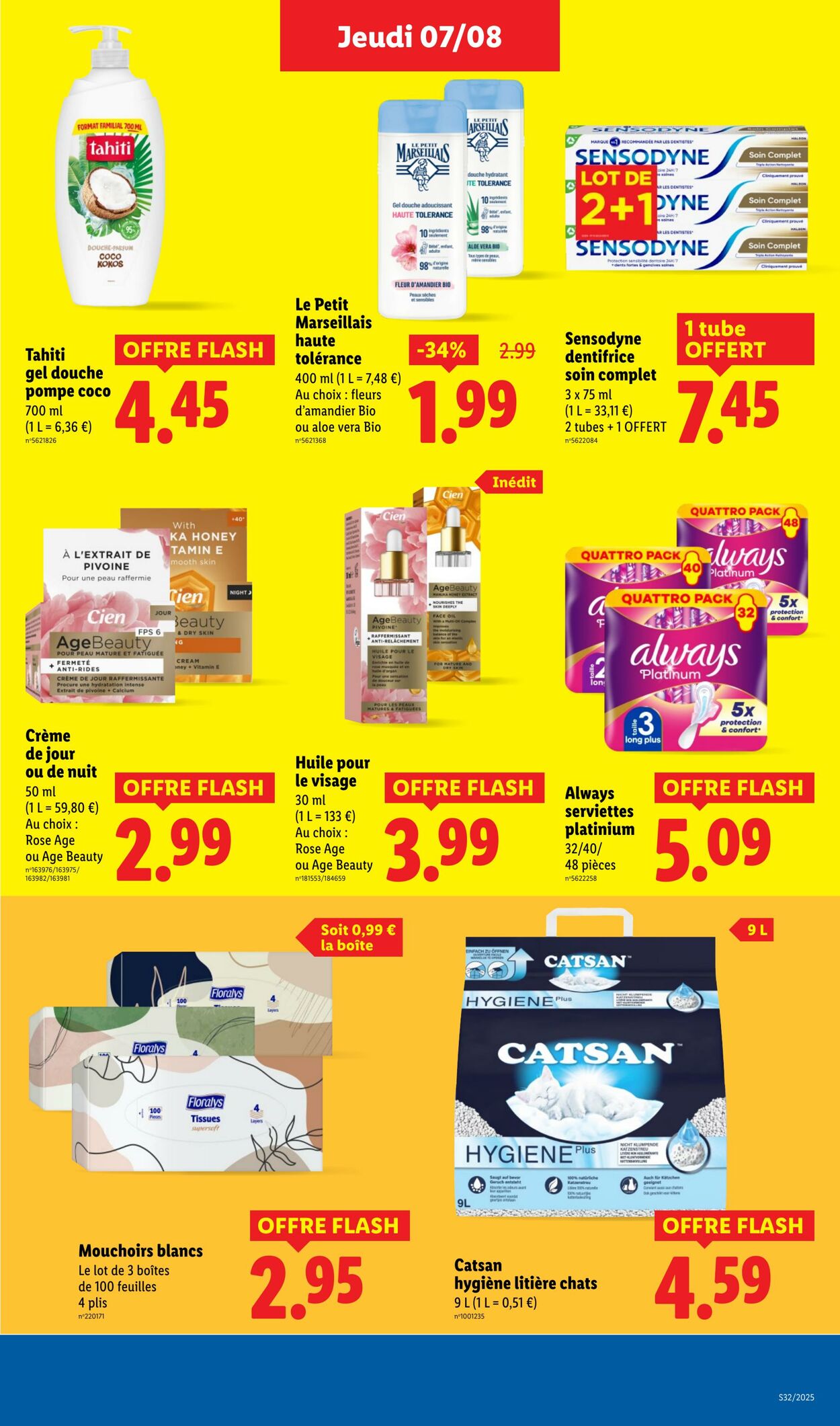 Catalogue Lidl 07.08.2025 - 13.08.2025