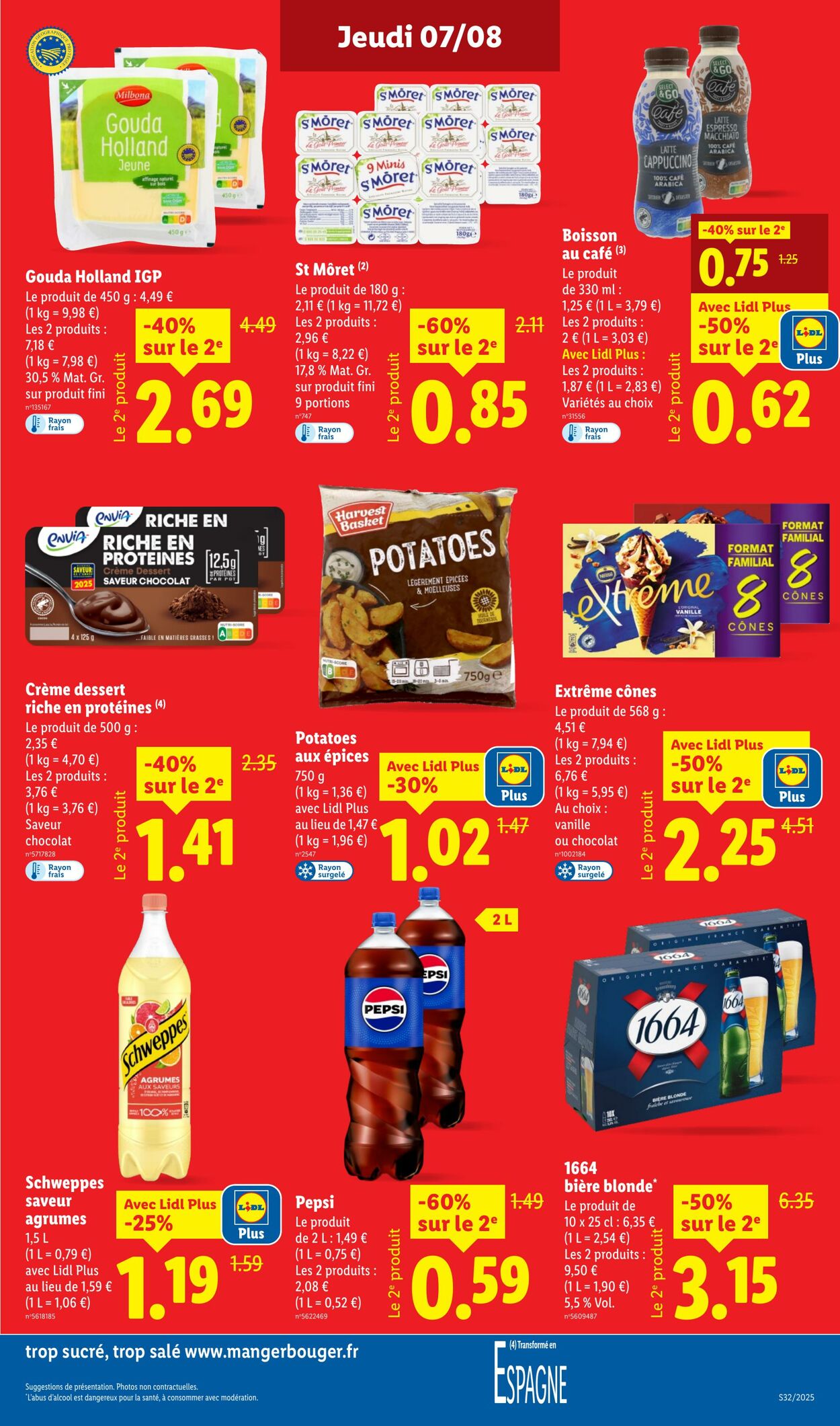 Catalogue Lidl 07.08.2025 - 13.08.2025