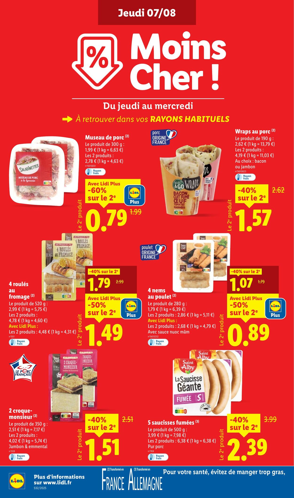 Catalogue Lidl 07.08.2025 - 13.08.2025