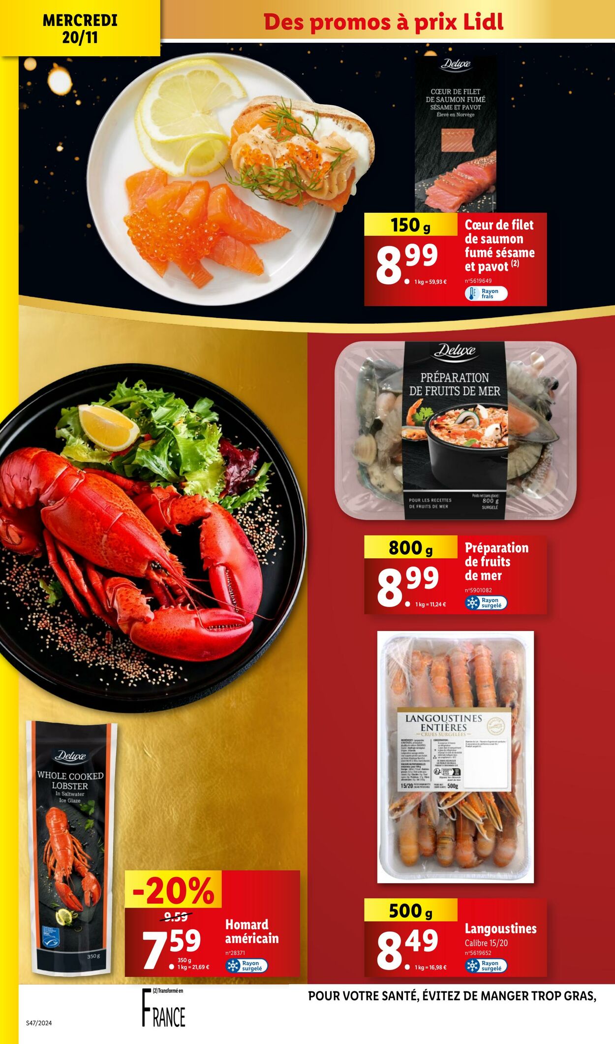 Catalogue Lidl 20.11.2024 - 26.11.2024