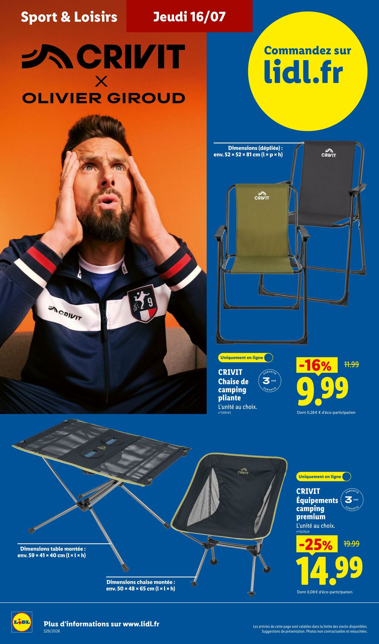 Catalogue Lidl 12.07.2026 - 22.07.2026
