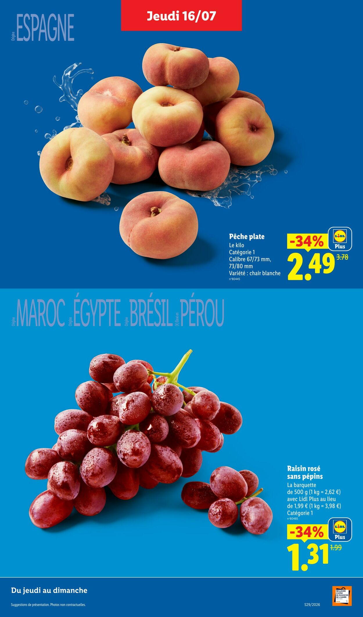 Catalogue Lidl 12.07.2026 - 22.07.2026