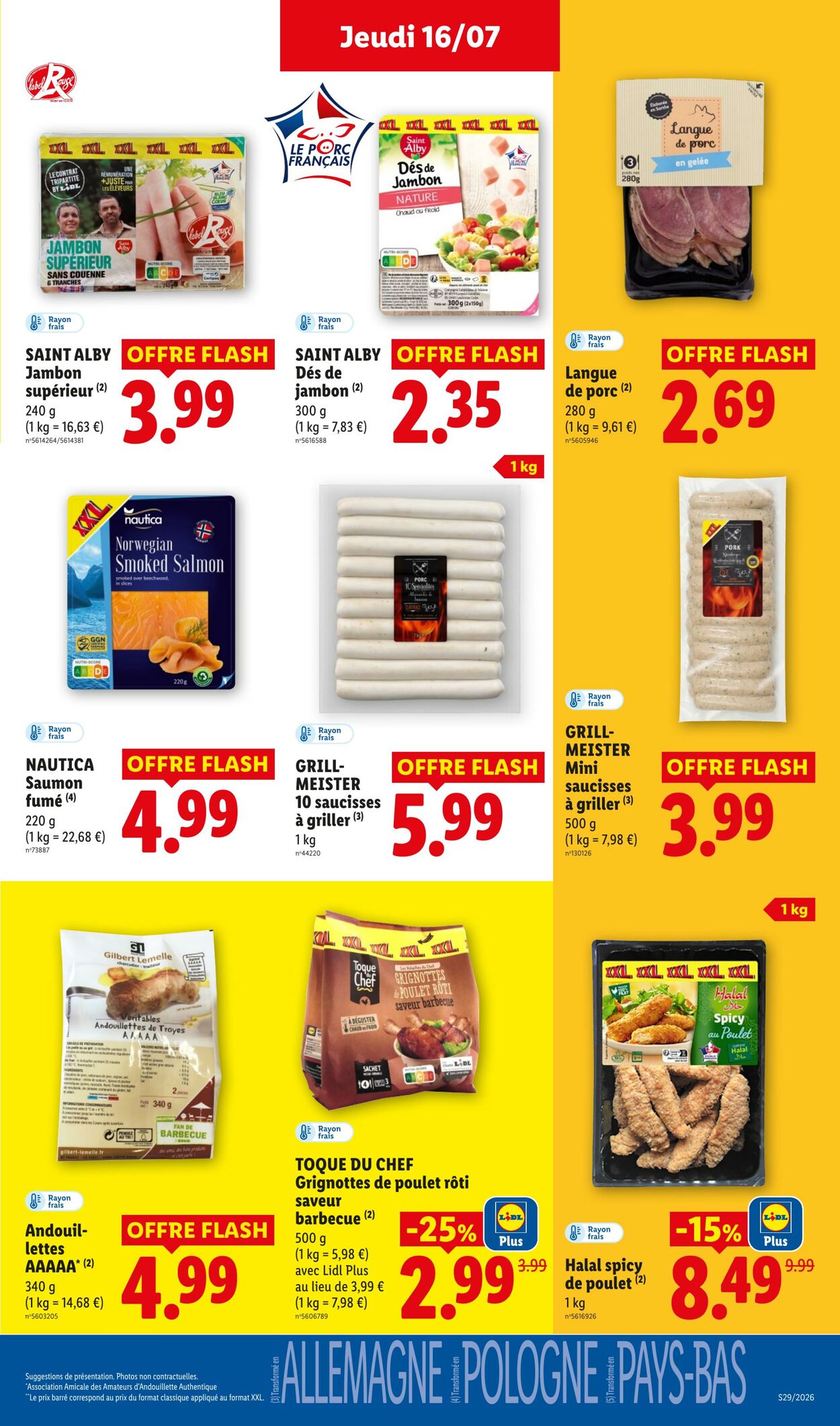Catalogue Lidl 12.07.2026 - 22.07.2026