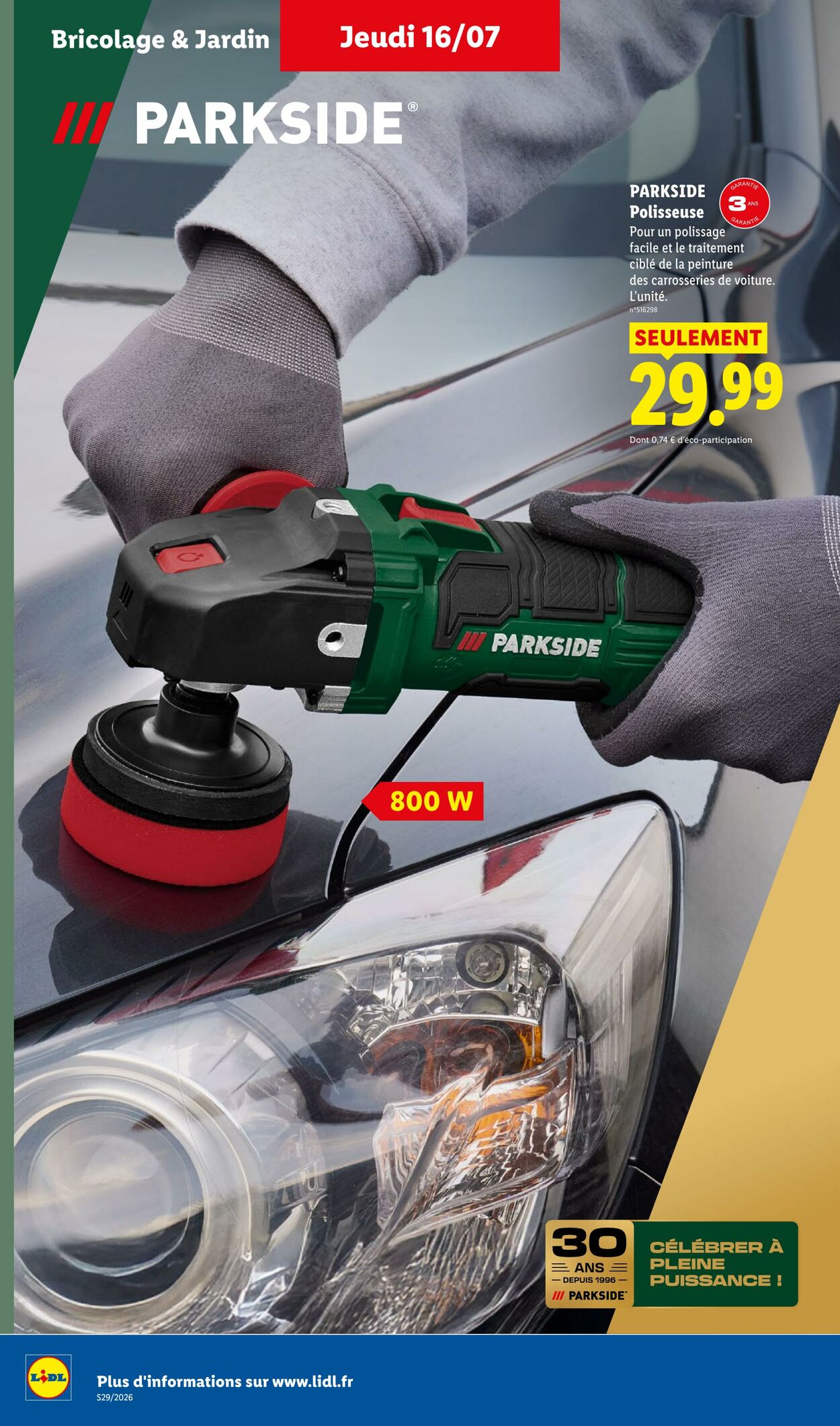 Catalogue Lidl 12.07.2026 - 22.07.2026