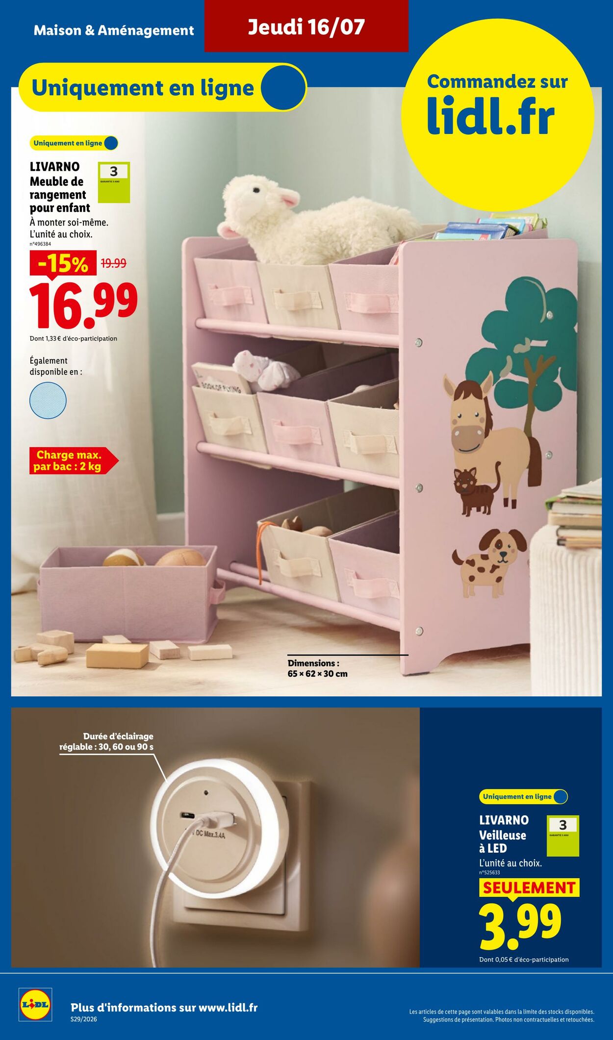 Catalogue Lidl 12.07.2026 - 22.07.2026