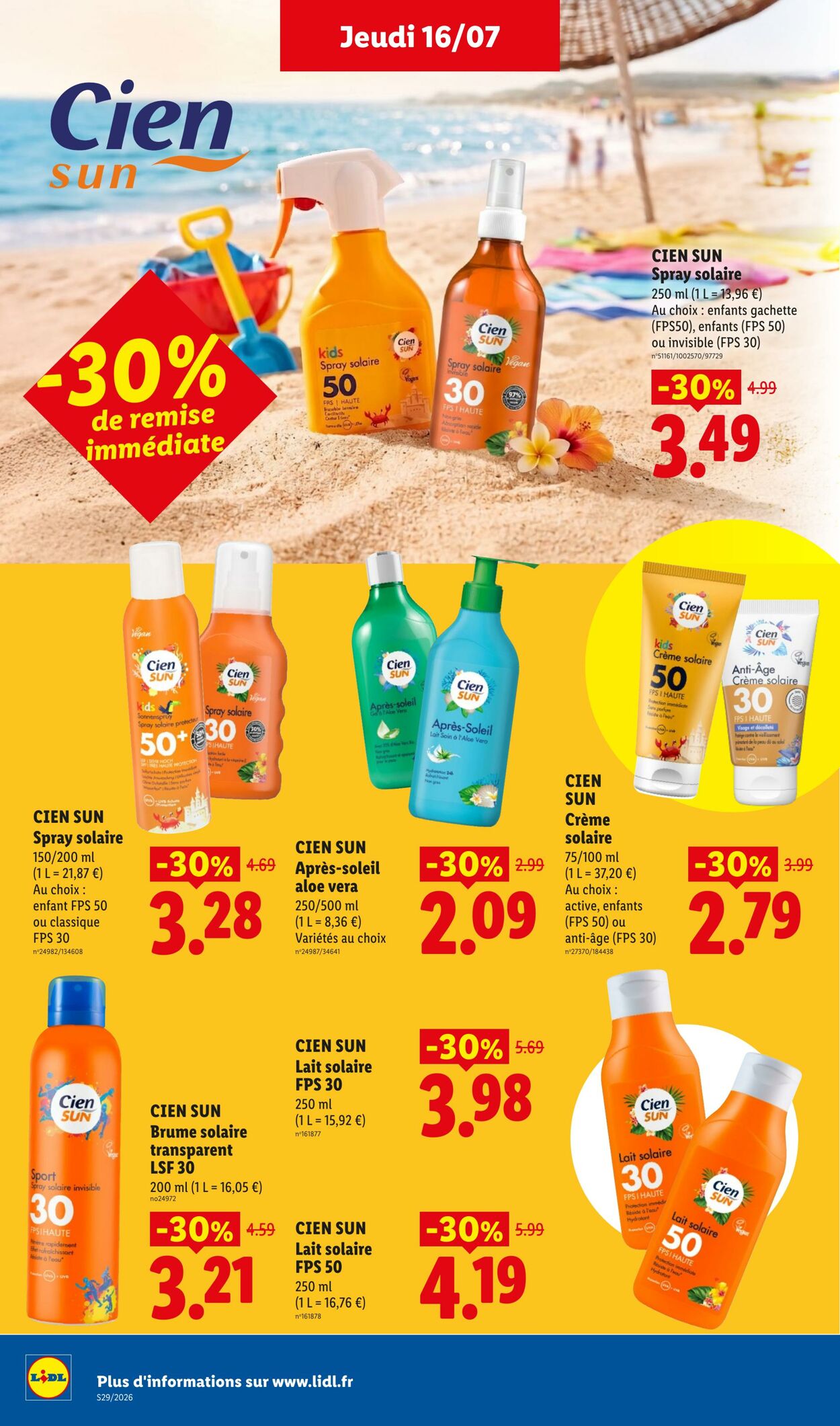 Catalogue Lidl 12.07.2026 - 22.07.2026