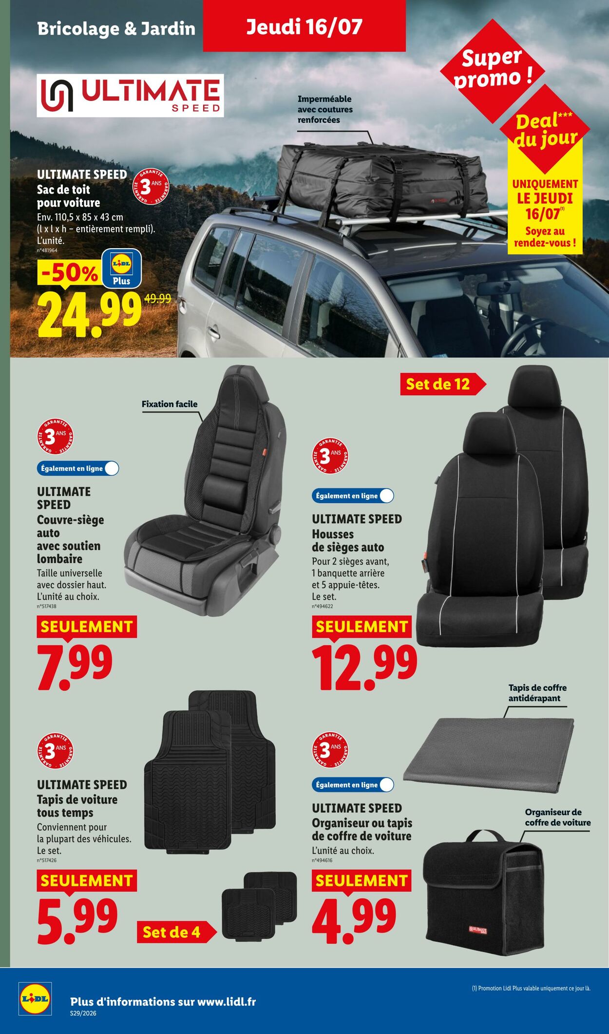 Catalogue Lidl 12.07.2026 - 22.07.2026