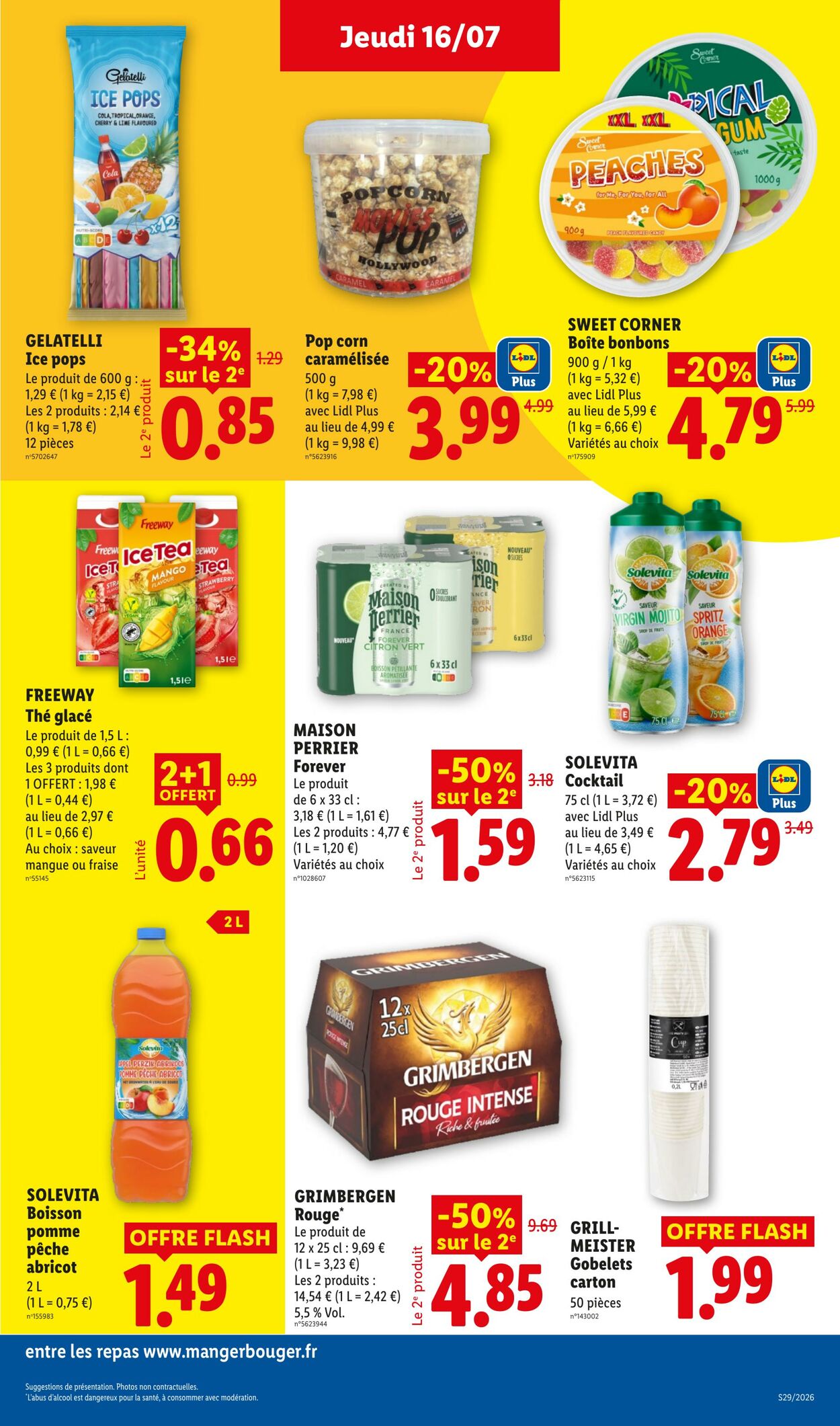 Catalogue Lidl 12.07.2026 - 22.07.2026