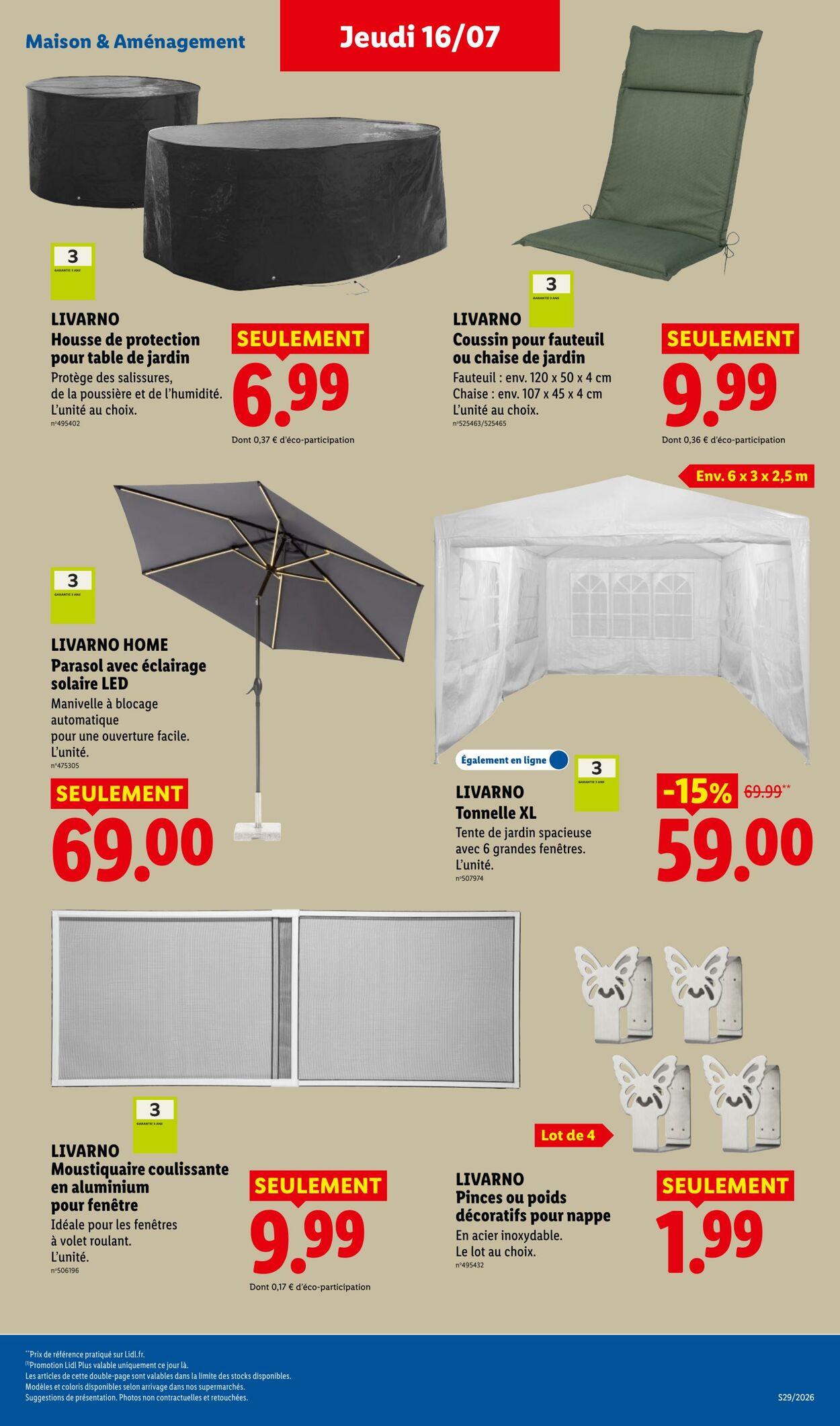 Catalogue Lidl 12.07.2026 - 22.07.2026