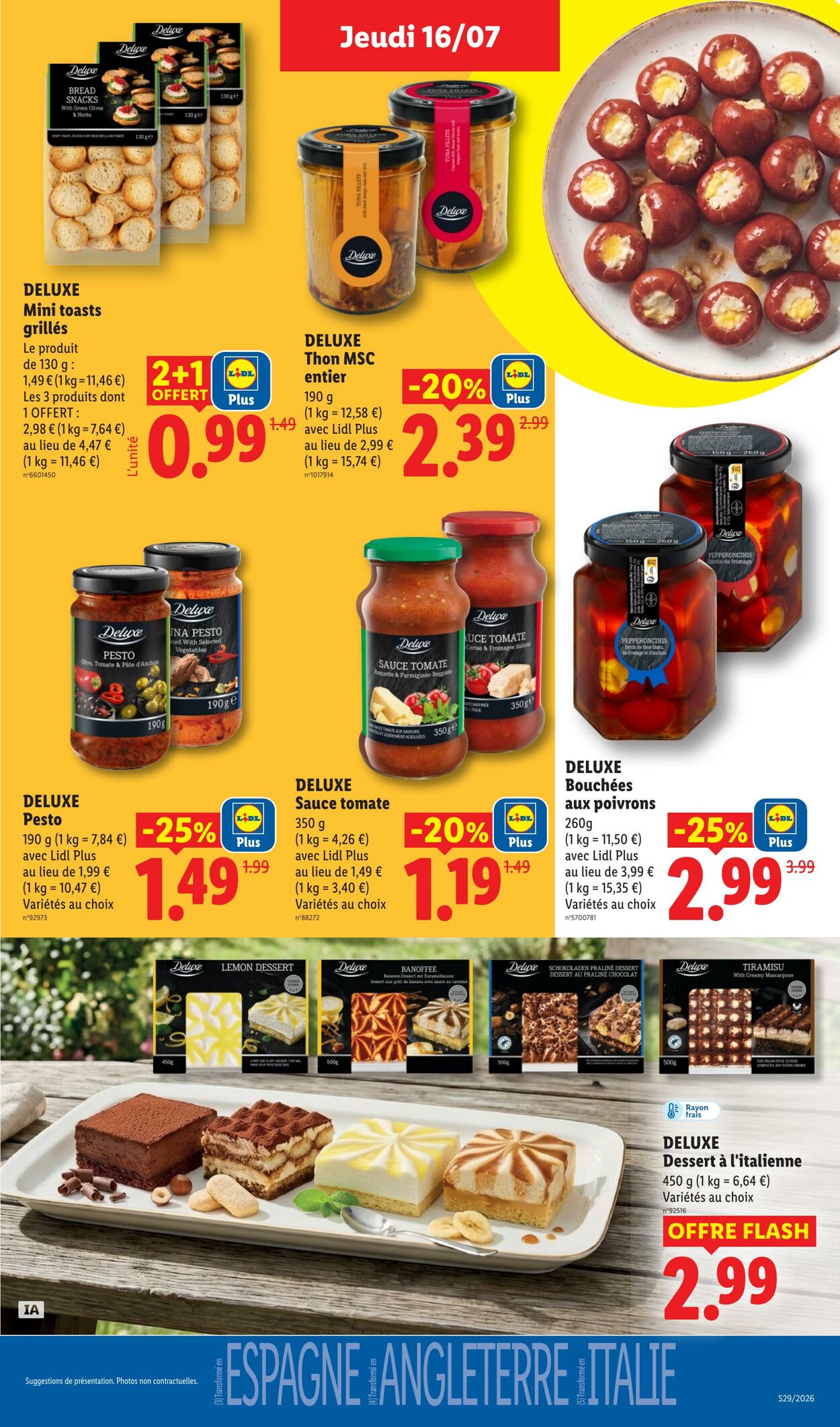 Catalogue Lidl 12.07.2026 - 22.07.2026