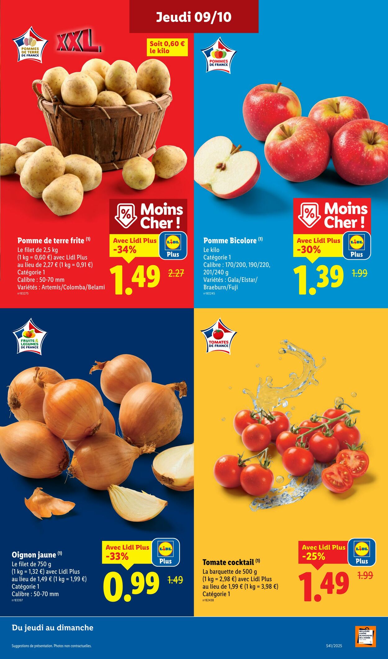 Catalogue Lidl 09.10.2025 - 15.10.2025