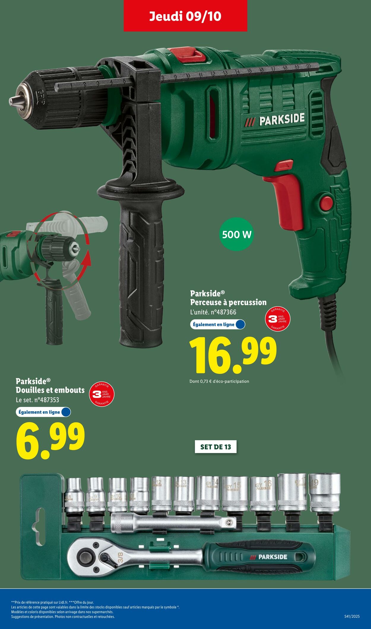 Catalogue Lidl 09.10.2025 - 15.10.2025