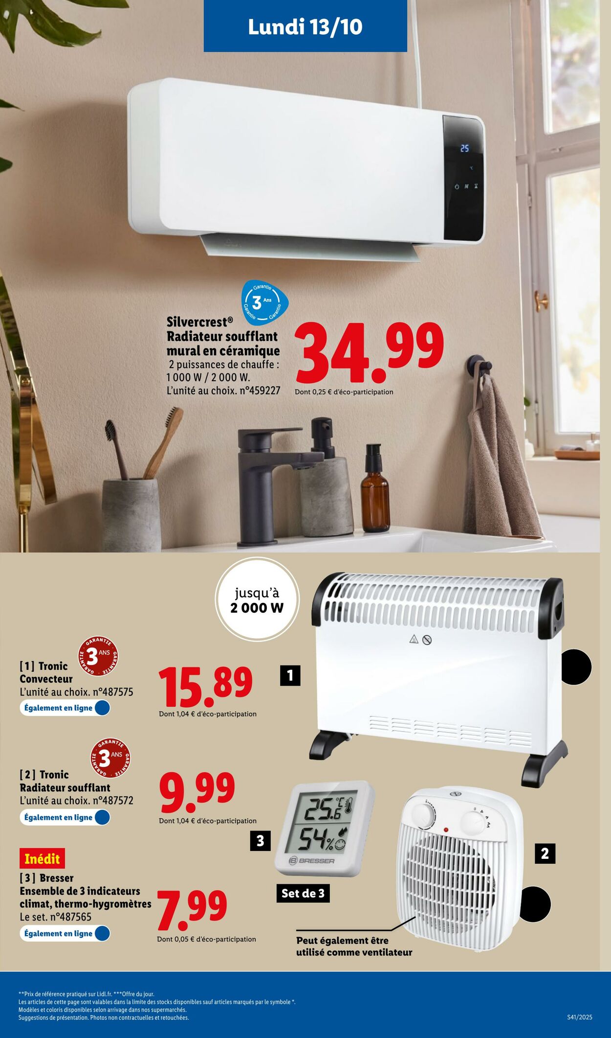 Catalogue Lidl 09.10.2025 - 15.10.2025